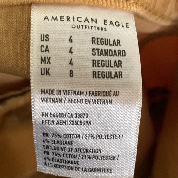 Corduroy skirt upcyled hand embroidered - Picture 8 of 8